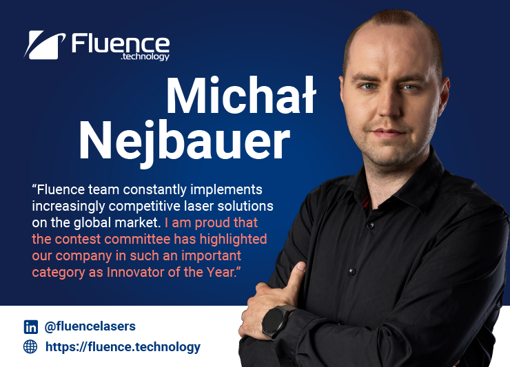 Michał Nejbauer, CEO, in the Finals of the Innovator of the Year Contest!